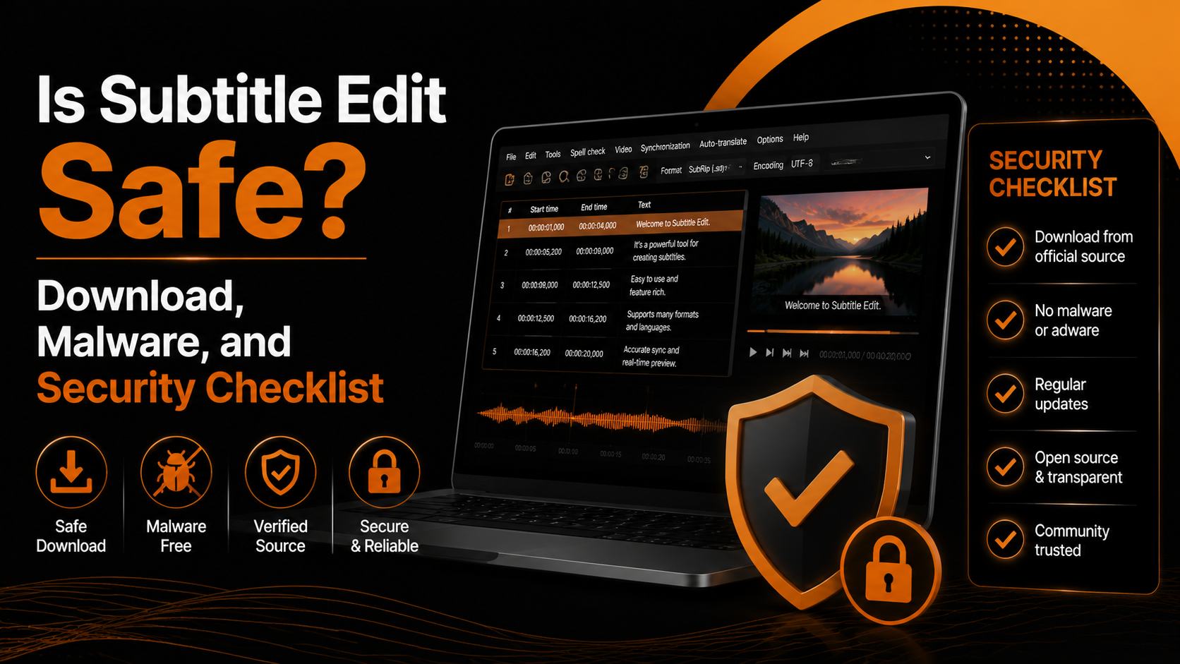 Software safety checklist and guidelines
